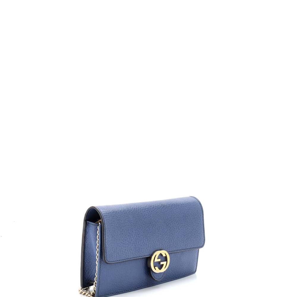 Gucci Interlocking Shoulder Bag Leather #254193G68B - Picture 2 of 7